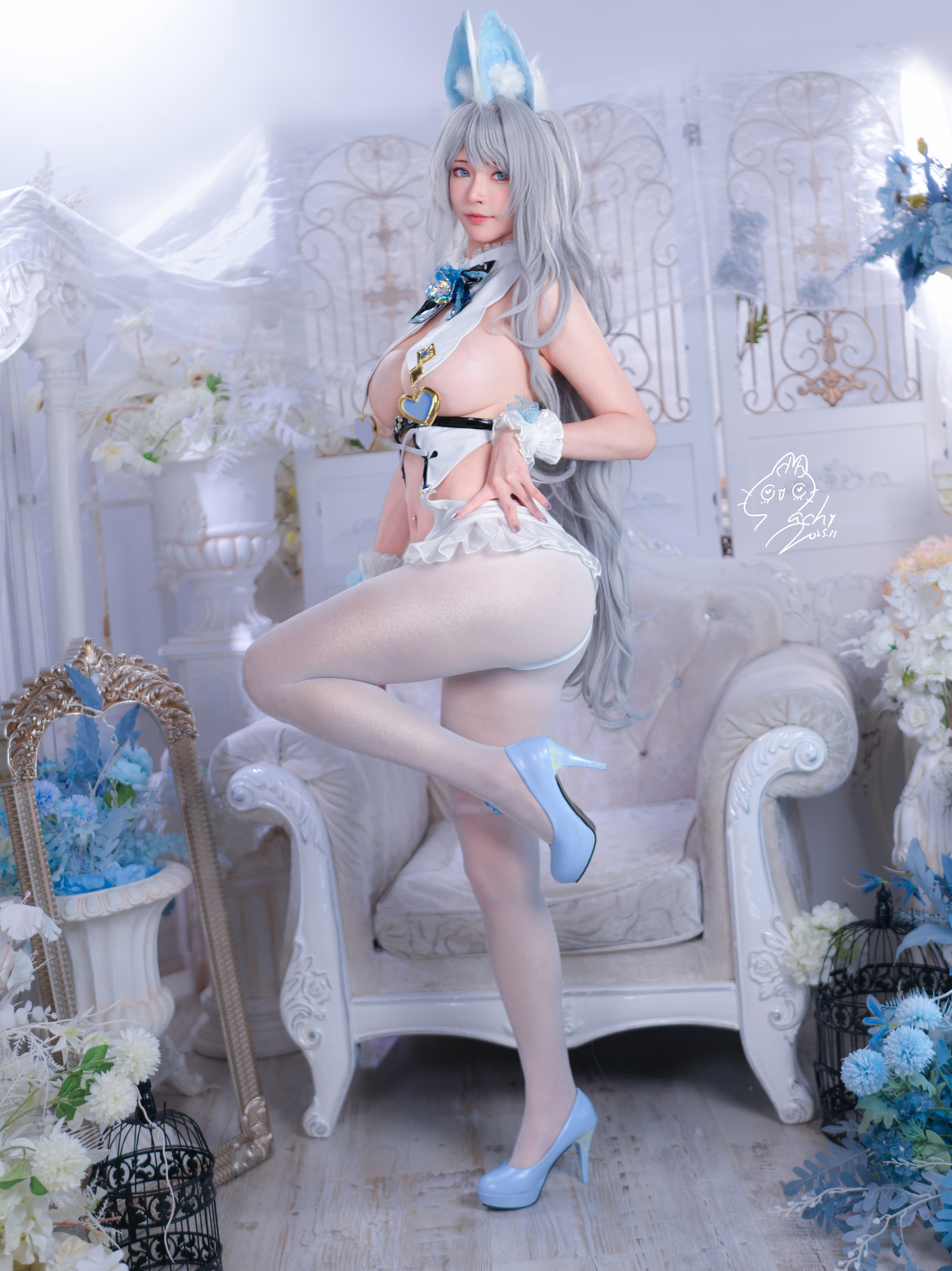图片[1]-Machi馬吉 – NO.017 白兔Machi·完全版[91P]-XikXak